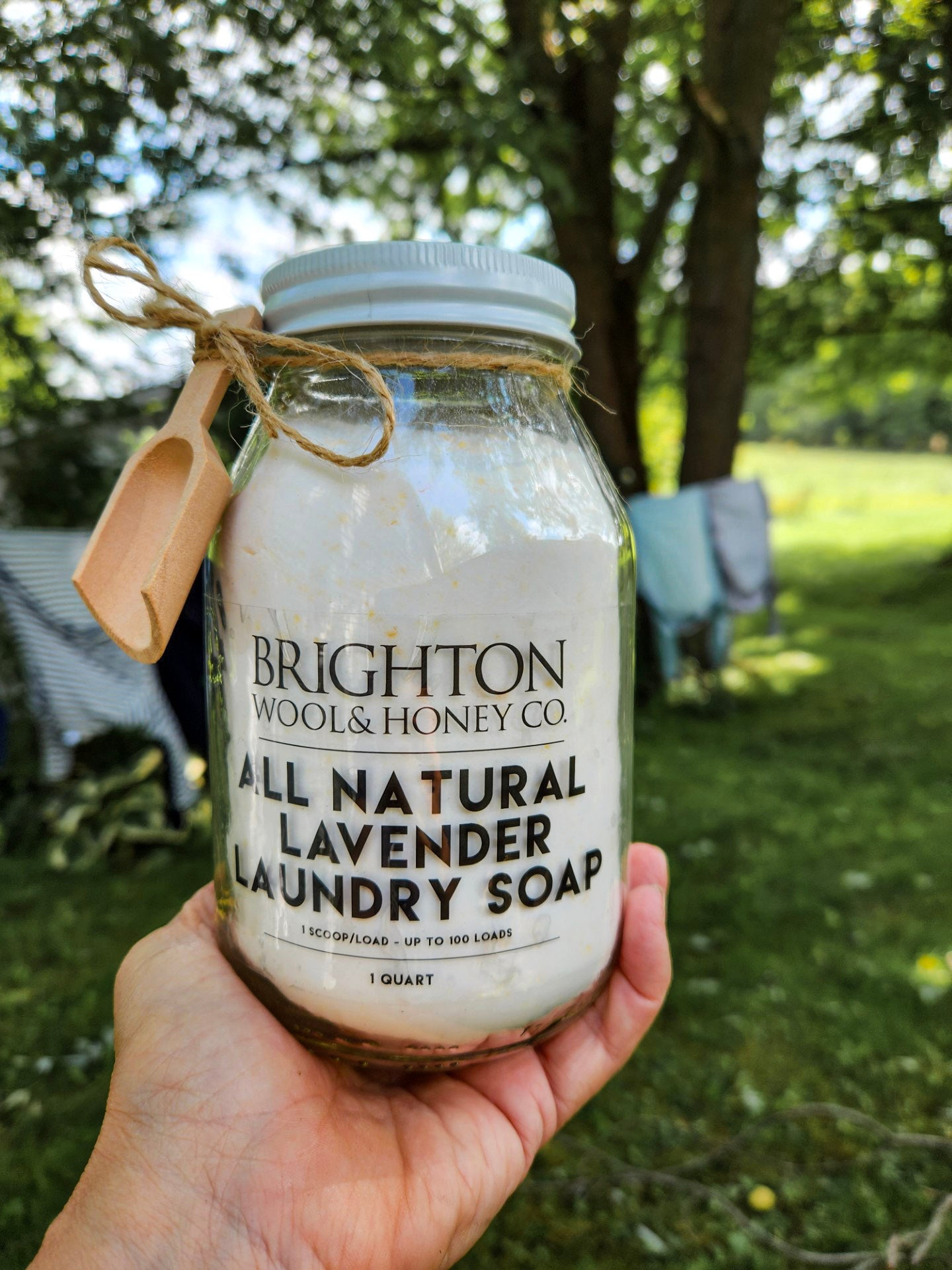 All-Natural Lavender Laundry Soap