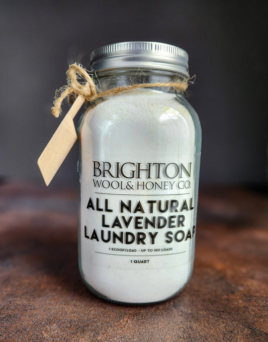 All-Natural Lavender Laundry Soap